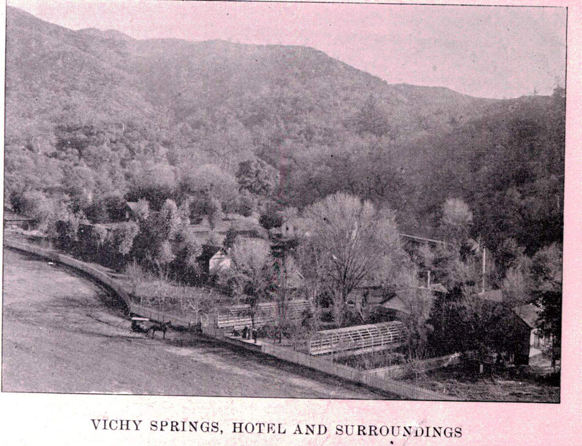 Arbored-entry-to-the-resort-1880 and Vichy Springs Resort | Ukiah, CA